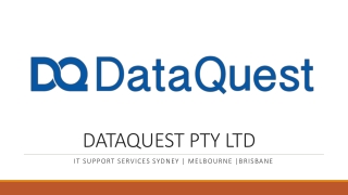 DataQuest Best IT Service Company in Sydney Australia