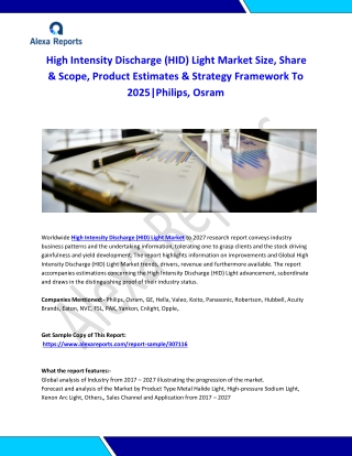 Global High Intensity Discharge Light Market Analysis 2015-2019 and Forecast 2020-2025