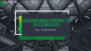 Affordable Projects Gurgaon