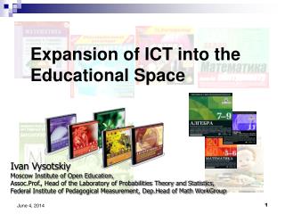 Expansion of ICT into the Educational Space