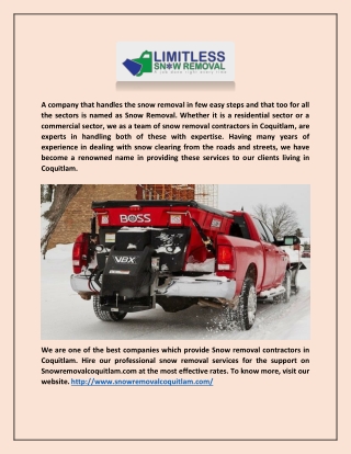 Snow removal in Coquitlam_snowremovalcoquitlam.com