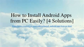 4 Methods to Install Android Apps from PC