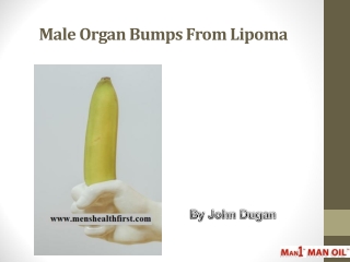 Male Organ Bumps From Lipoma