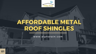 What Is Perfect Thickness & Hardness of Metal Shingle?