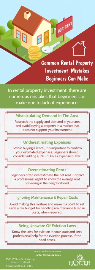 Common Rental Property Investment Mistakes Beginners Can Make