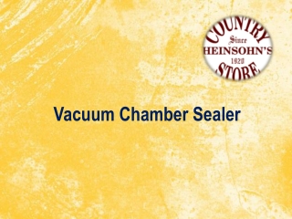 High Quality Vacuum Chamber Sealer for Commercial Use