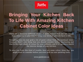 Bringing Your Kitchen Back To Life With Amazing Kitchen Cabinet Color Ideas
