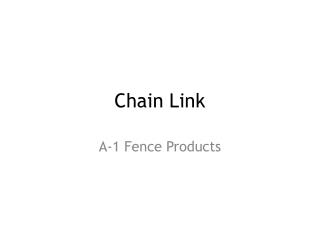 Chain Link Mumbai Manufacturers