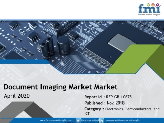 Document Imaging Market Players to Reset their Production Strategies Post 2020 in an Effort to Compensate for Heavy Loss