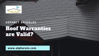 Mold & Mildew Warranty Cover by Metal Roofing Company or Not?