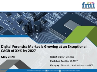 Digital Forensics Market Recorded Strong Growth in 2019; COVID-19 Pandemic Set to Drop Sales