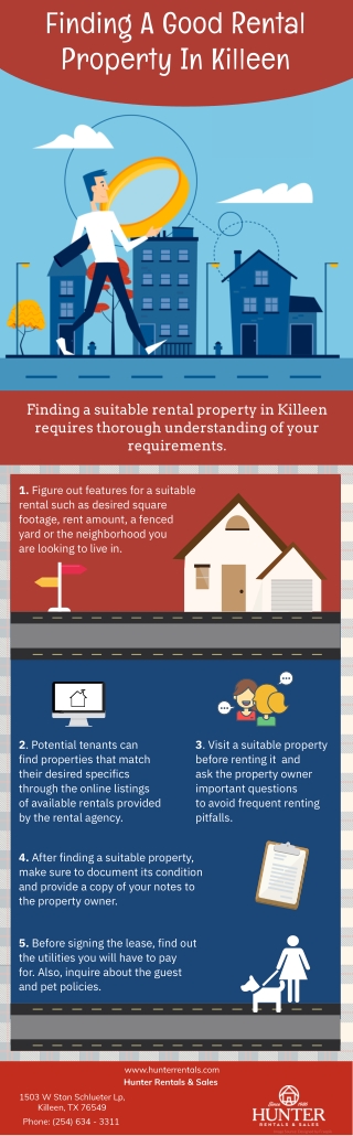 Finding A Good Rental Property In Killeen