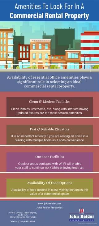 Amenities To Look For In A Commercial Rental Property