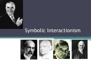 interactionism symbolic cooley powerpoint presentation mead self social looking glass definition play game generalized ppt slideserve