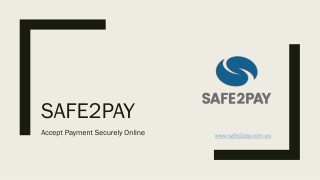 Safe2Pay - Secure Payment Services Australia