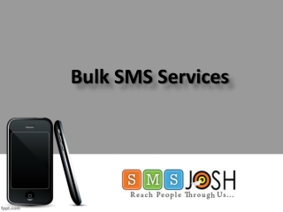 Bulk SMS Services in Hyderabad, Bulk SMS Provider in Hyderabad - SMSJOSH