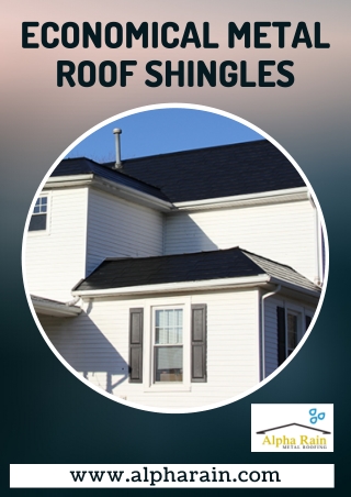 Installing Metal Shingles with Three Levels of Installation