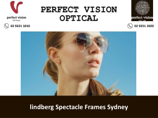 lindberg Spectacle Frames Sydney