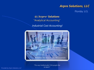 @/Arpro Solutions “Analytical Accounting”