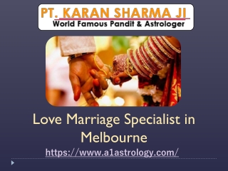 Love Marriage Specialist in Melbourne - ( 91–9915014230) - Pt. Karan Sharma