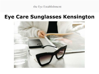 Eye Care Sunglasses Kensington