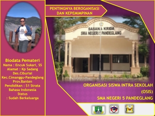 Pentingnya berorganisasi