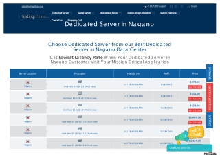 Nagano Dedicated Server
