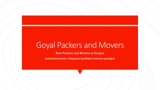Best relocation services in Panipat