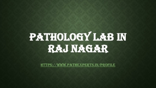 Pathology lab in Raj Nagar