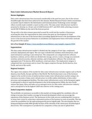 Data Centre Infrastructure Market Research Report