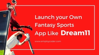 Dream11 Clone Script to Launch your Own Fantasy Sports App