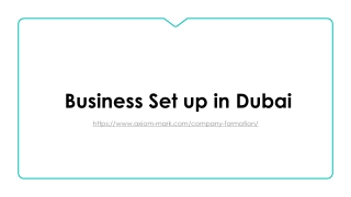 Business Set up in Dubai