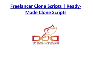 Job Portal Clone Scripts | Job Portal Clone | DOD IT SOLUTIONS