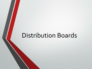 Distribution Boards in Tanzania