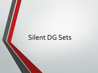 Silent DG Sets in Tanzania