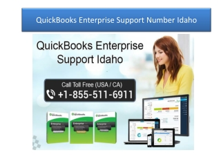 QuickBooks enterprise support number Idaho