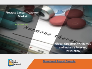 Prostate Cancer Treatment Market Trends Estimates High Demand by 2026