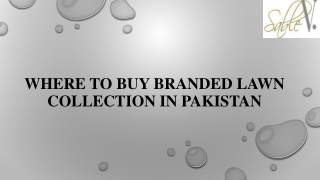 Where to buy branded lawn collection in pakistan