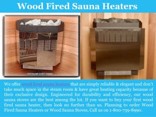 Wood Fired Sauna Heaters Online - Heaters 4 Saunas