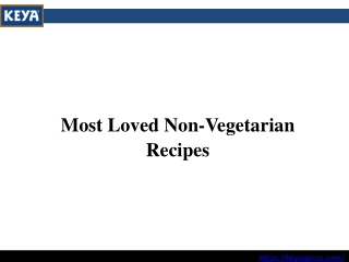 Most Loved Non-Vegetarian Recipes
