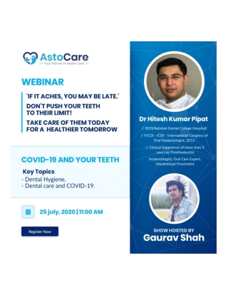 THE ASTOCARE WEBINAR