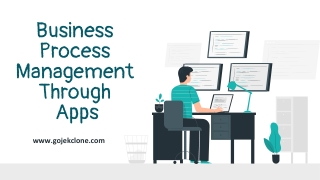 Business Process Management Through Apps