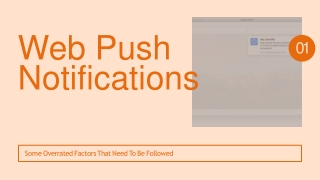 Best practice of Web Push Factors