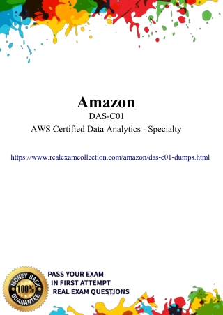 2020 Amazon  DAS-C01 Prep & Test Bundle, DAS-C01 Exam