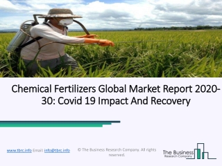Chemical Fertilizers Market 2020 COVID-19 Impact, By Trend Analysis, Growth Status
