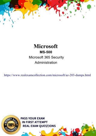 2020 MS-500 Exam - Get Microsoft  MS-500 PDF with Questions Answers