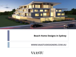 Beach Home Designs in Sydney