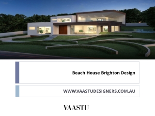 Beach House Brighton Design