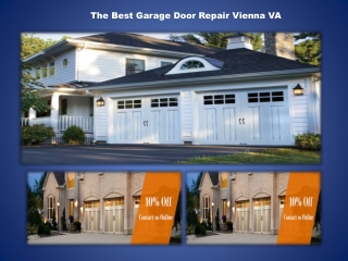 The Best Garage Door Repair Vienna VA