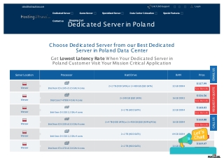 Poland Dedicated Server